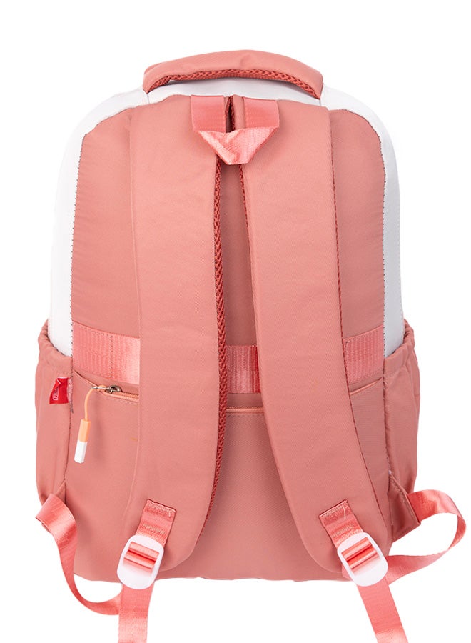 بريما شنطه مدرسية ظهر 18" بطبعات كارتون | خفيفة ومريحة بمقابض مبطنة، سحاب سلس مضاد للانغلاق، جيب خلفي إضافي ومحفظة نقود مجانية، تصميم متعدد الألوان أنيق ومتين يناسب بنات وأولاد المدرسة - Image 5