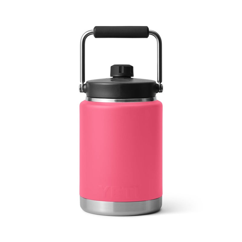 YETI Rambler Half Gallon Jug, Vacuum Insulated, Stainless Steel with MagCap, Tropical Pink - Image 3