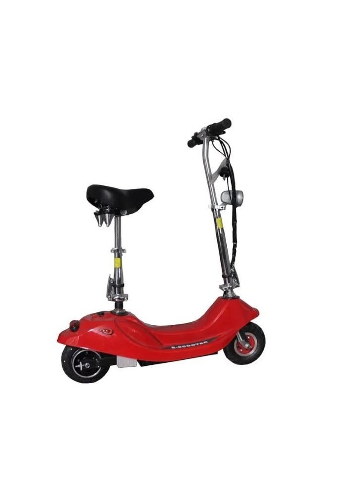 Electric Scooter with Seat - Red  - Image 2