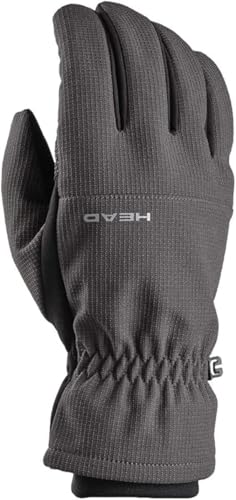 Head Waterproof Hybrid Gloves (Medium, Charcoal) - Image 3