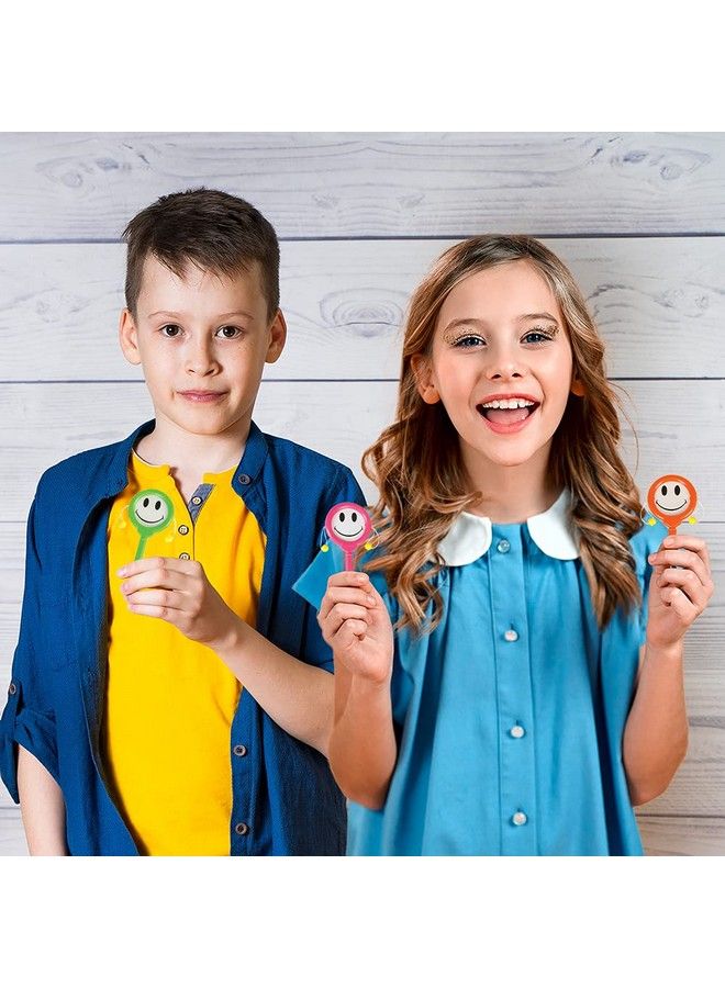 ArtCreativity Smile Hand Drums Set Of 12 Musical Toys For Kids In Assorted Colors Easy To Play Musical Instruments For Children Noisemakers For Parties Music Party Favors And Goodie Bag Fillers - Image 4