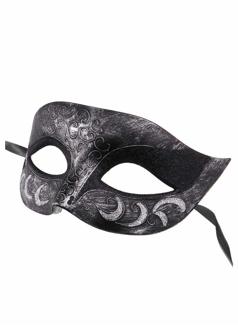 KASTWAVE - Couple Mask Half Venetian Masquerade Ball Mask Mardi Gras Mask - Image 1