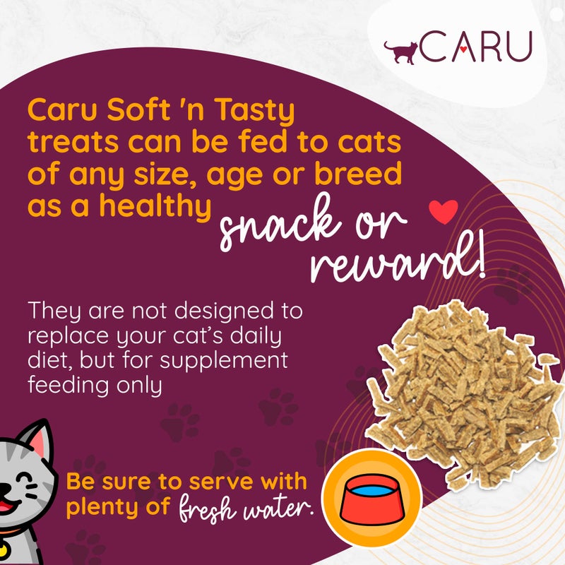 CARU - Soft â€˜n Tasty Baked Bites - Chicken Bites Cat Treats - Flavorful All-Natural Treats - 3 oz. - Image 2