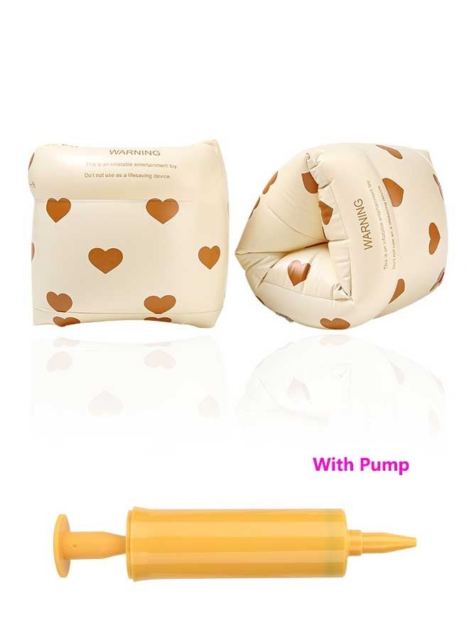 Loquat Adulty or Children Pair Of Swimming Arm Ring Beige