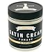 KINGPIN Satin Cream Hair Wax for Smooth Styling - Medium Hold & Natural Finish - Lightweight, Non-Greasy Hair Pomade for Men, All-Day Control & Texture - 4.5oz - Image 2