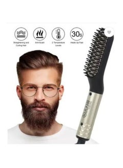 Rozia Multi-function Men Hair Straightening Hair Brush  - Image 2