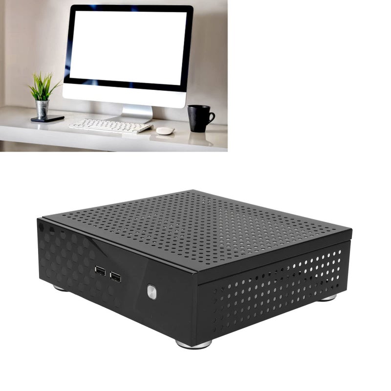 حالة كمبيوتر Mini ITX صغيرة لسطح المكتب المضغوط للفنادق ومحطات الخدمة الذاتية - Image 4