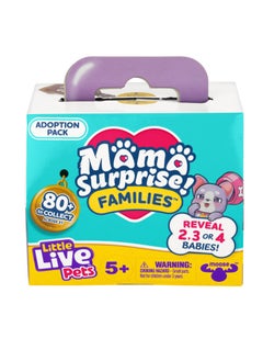LITTLE LIVE PETS Mama Surprise Families | Season 1 | Puppy Adoption Pack | Interactive Pet Toy | Ages 5+  - Image 1