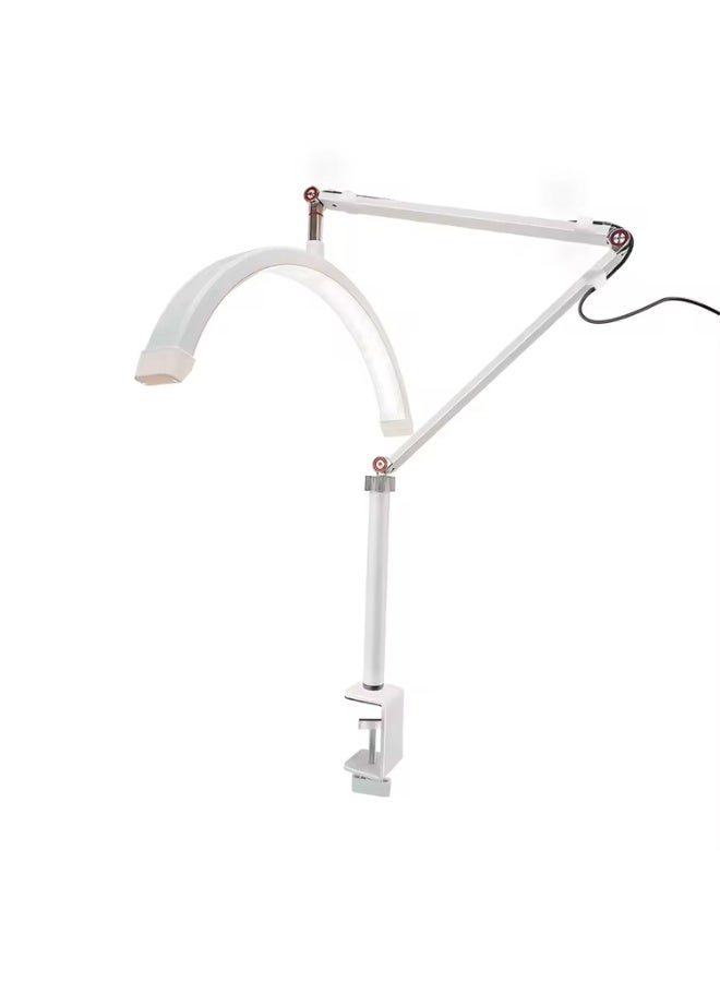 GenPro FS-16X 16-inch Half Moon LED Desk Lamp – 15W, 2700K–6500K Adjustable CCT, with Built-in Phone Clip  Overview: - Image 3