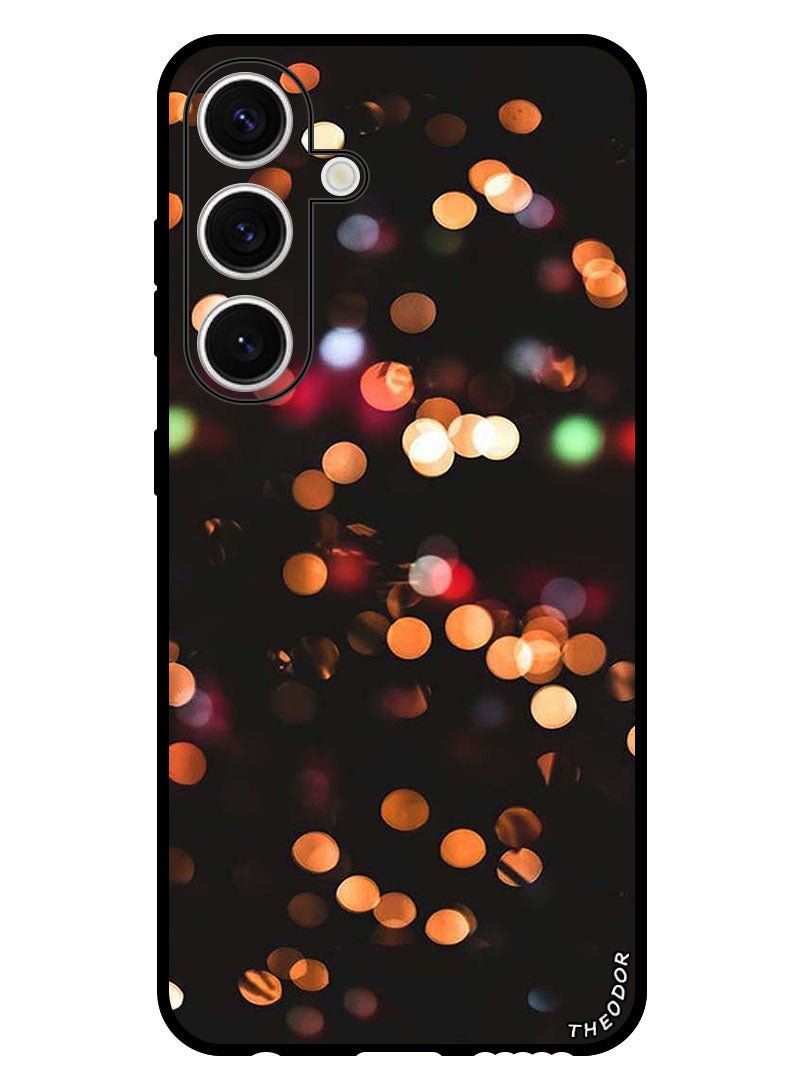 Theodor Protective Case Anti Scratch Shock Proof Bumper Cover For Samsung Galaxy S24 Plus Colourful Lights - Image 1