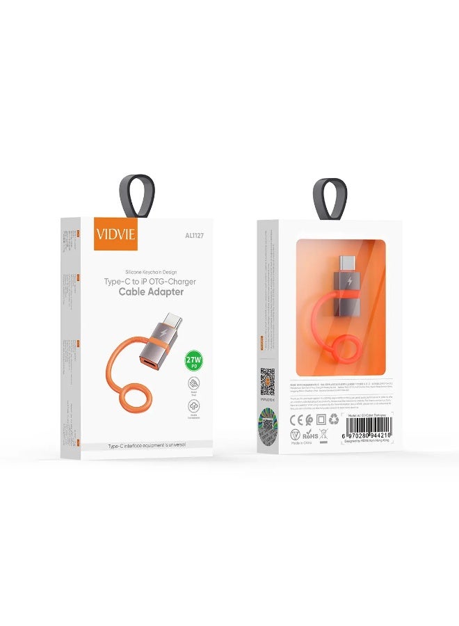 Vidvie AL1127 USB C to iP OTG-Charger Adapter Fast and Reliable Charging & Data Transfer - Image 2