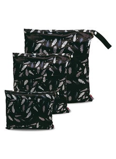 3 Packs Wet Dry Bag Wet Bag For Cloth Diapers Wet Bags For Baby Wet Bags Cloth Diaper Wet Bag Wet Bag For Swimsuit Wet Dry Bags For Diaper Bag Baby Wet Bag Cloth Diaper Bag Wet Dry Bags