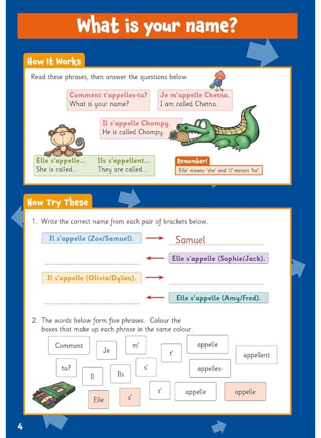 French Activity Book for Ages 7-9 (with Online Audio) - Image 4