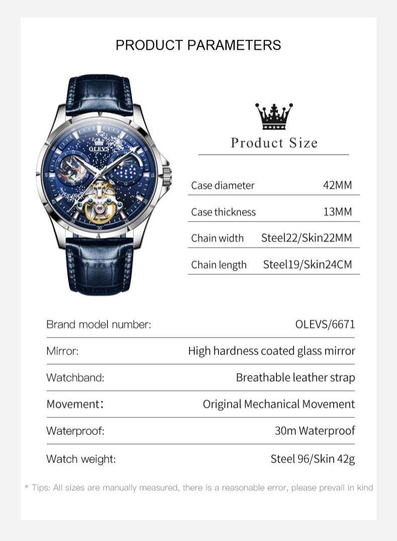 أوليفز OLEVS الرجال ووتش - Image 4