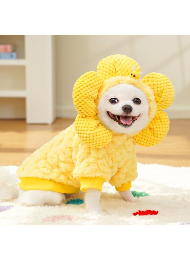 A.M Fleece-lined Pet Pullover Winter Pet Clothing for Dog and Cat Pet Supply - Image 4