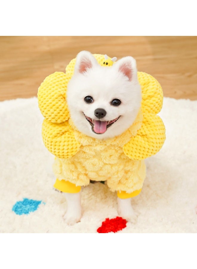 A.M Fleece-lined Pet Pullover Winter Pet Clothing for Dog and Cat Pet Supply - Image 3