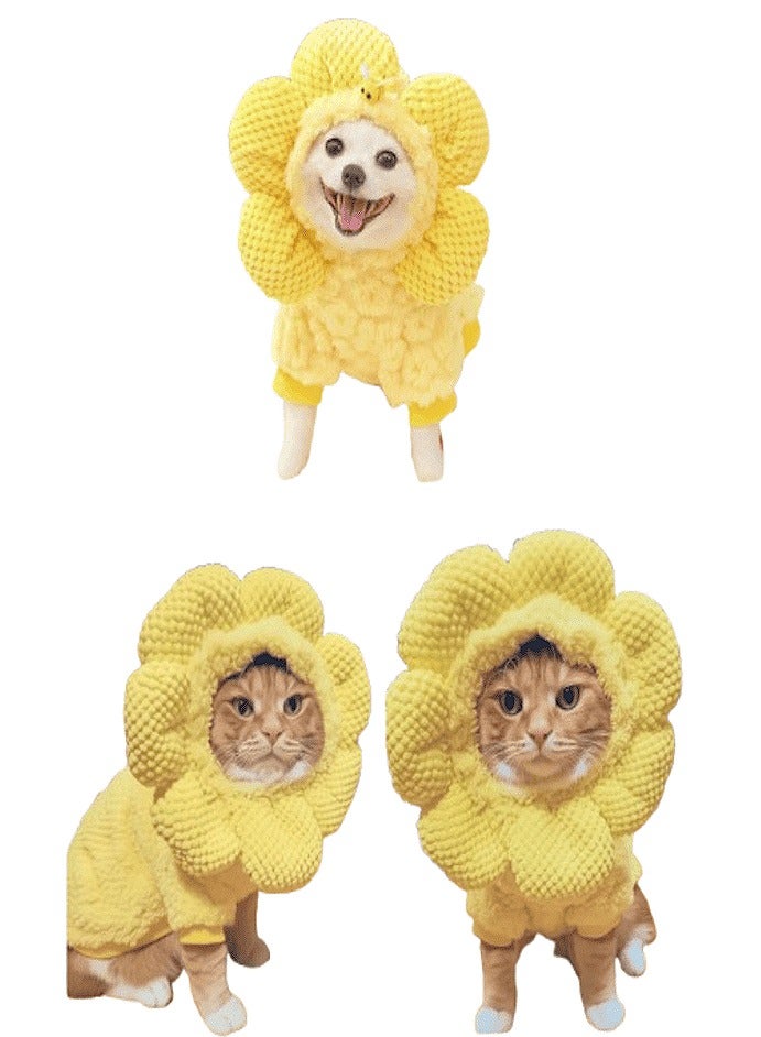 A.M Fleece-lined Pet Pullover Winter Pet Clothing for Dog and Cat Pet Supply - Image 1