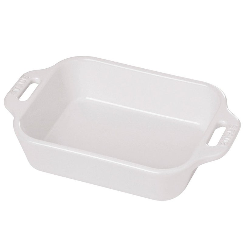 STAUB Ceramics Rectangular Baking Dish 105x75inch White