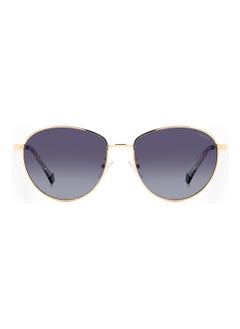 Polaroid Women's Polarized Metal Sunglasses Pld 4171/G/S/X Grey 51 - Lens Size: 50.5 Mm - Gold Grey  - Image 3