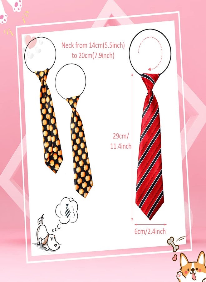 Reginary 50 Pcs Large Dog Neck Ties Bulk, Adjustable Pet Collar Grooming Neckties for Medium Large Dogs, Ideal for Christmas Xmas Daily Wearing Birthday Holiday Party Gift Favor Neck Accessories - Image 2