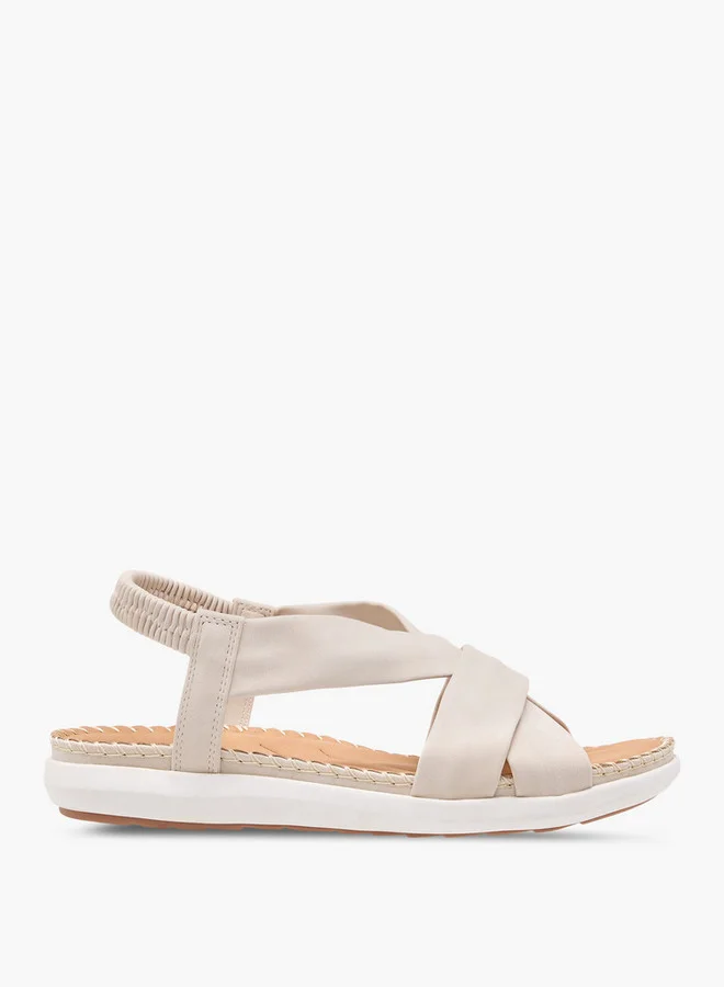 Flora Bella By Shoexpress Solid Cross Strap Slingback Sandals