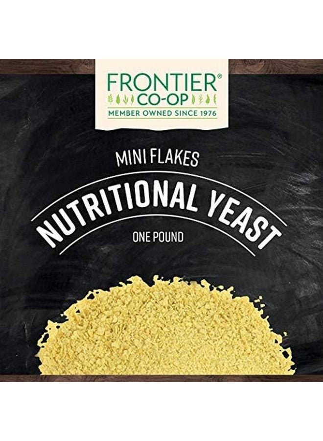 Frontier Co-op Frontier Nutritional Yeast Mini Flakes, 1-Pound Bulk Bag, Essential B Vitamins, Non-Irradiated, Kosher Yeast  - Image 2
