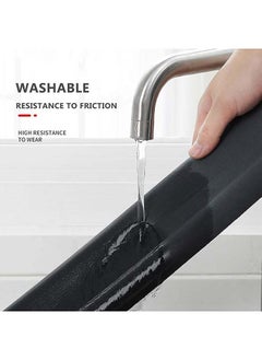 HQ-GAMING Door Draft Stopper, Sound Proof Weather Stripping Blocker 95cm Insulating Dust Proof Double Sided Adjustable Blocker (Color : Black, Size : 1 pcs)  - Image 5