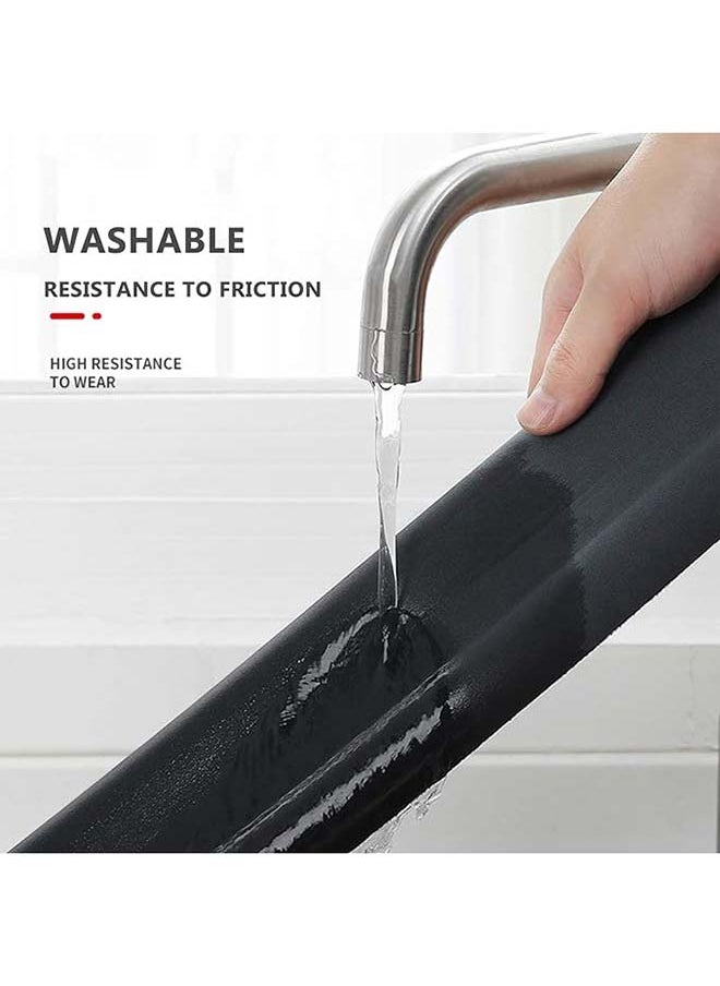 HQ-GAMING Door Draft Stopper, Sound Proof Weather Stripping Blocker 95cm Insulating Dust Proof Double Sided Adjustable Blocker (Color : Black, Size : 1 pcs)  - Image 5