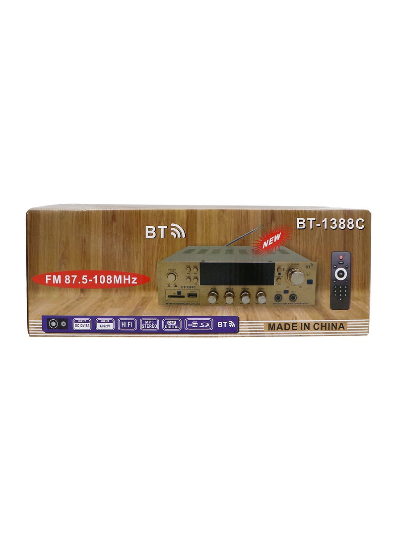 Teli مضخم طاقة كاريوكي ستيريو من تيلي، أسود - Image 5