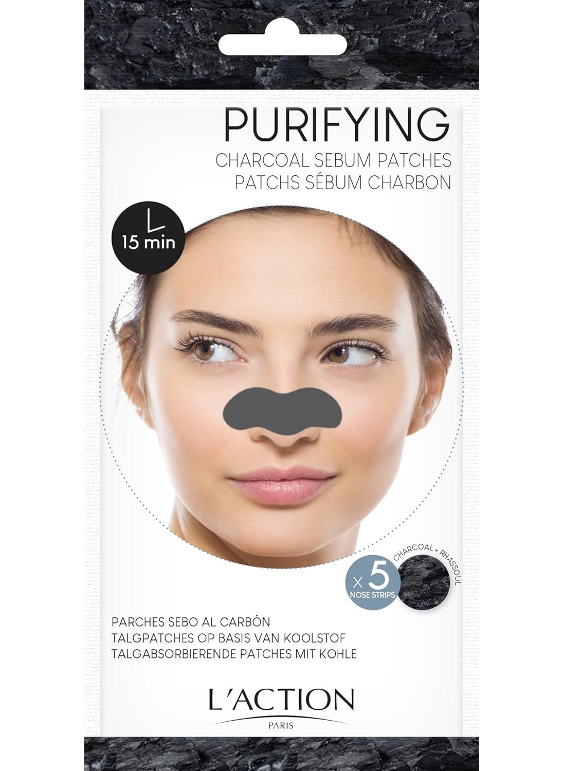 L'Action Paris - L'Action Paris Charcoal Sebum Patches - Image 1