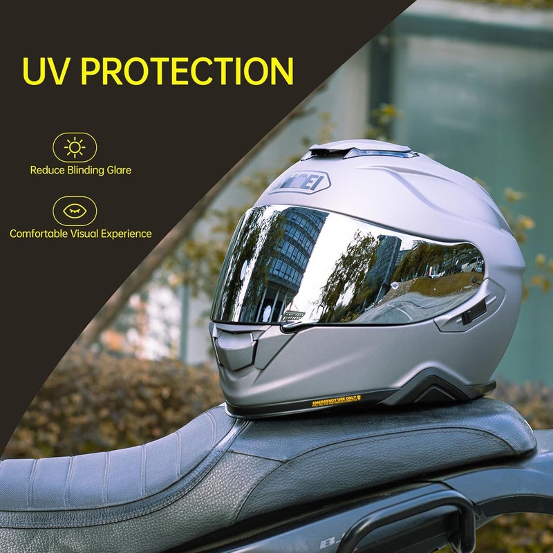 Soman GT Air Visor Shield Replacement - Silver - Image 2