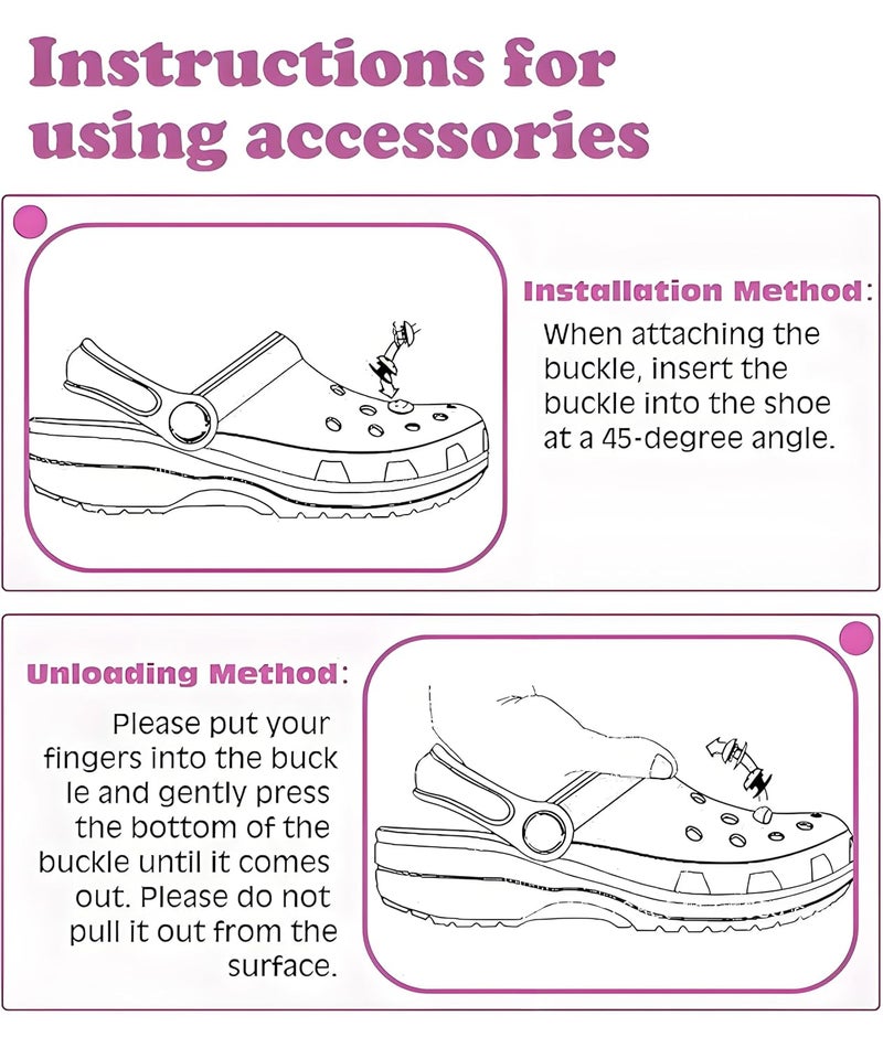 QuickHaven 10 PCS Charms for Crocs, Shoe Hole Plug Decoration, Cartoon Shoe Buckle Set for DIY Shoe Decoration, Breathable Shoe Accessories for Girls and Women - Image 5