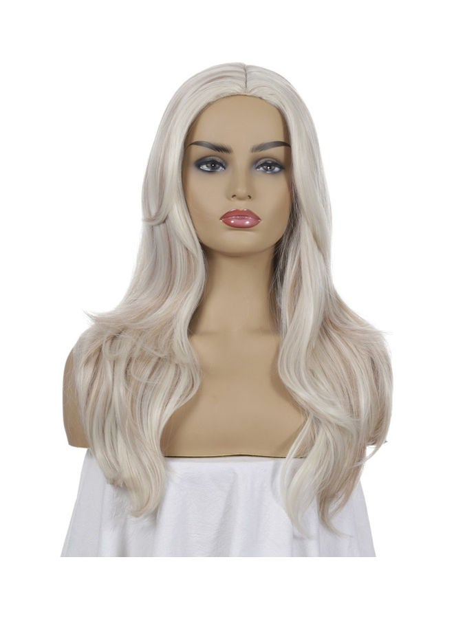 NIBEMINENT Wig With Cap Light Gold 24x4.2x16cm - Image 1