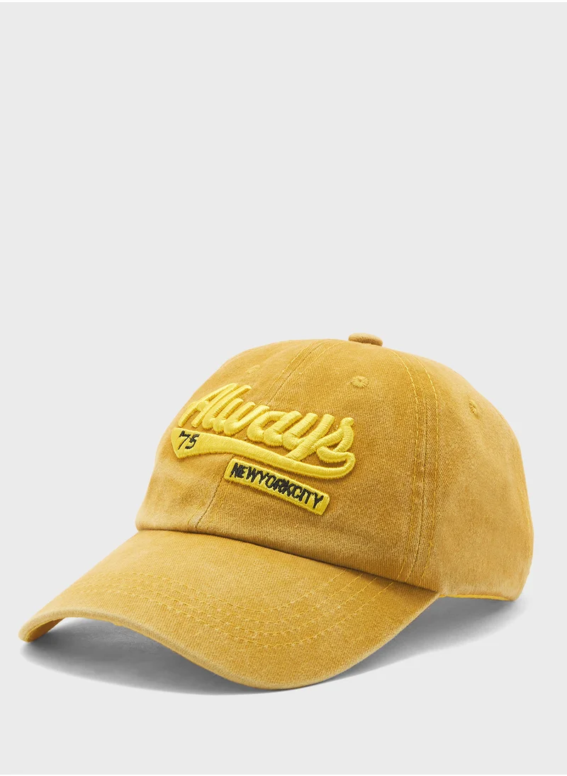 Seventy Five Embroidered Casual Cap
