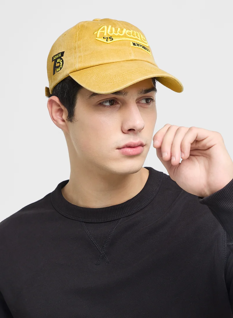 Seventy Five Embroidered Casual Cap