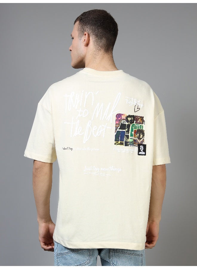 QUCO Heavy Gauge White T-Shirt for Men - Image 3