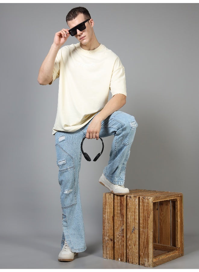 QUCO Heavy Gauge White T-Shirt for Men - Image 2