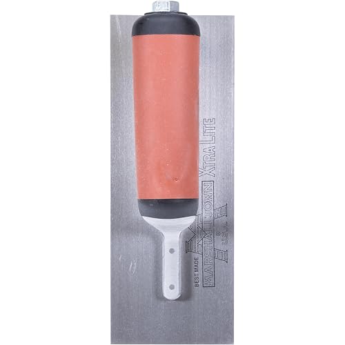 Marshalltown Mini Trowel, 8 Inch x 3 Inch Carbon Steel Blade, Finish Concrete Steps, Countertops and More, Made in The USA, 11D - Image 2