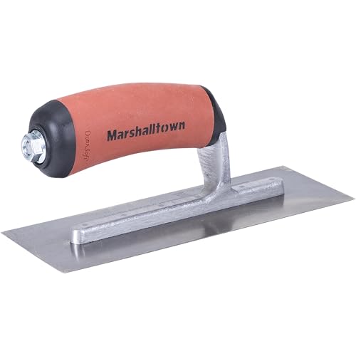 Marshalltown Mini Trowel, 8 Inch x 3 Inch Carbon Steel Blade, Finish Concrete Steps, Countertops and More, Made in The USA, 11D - Image 4