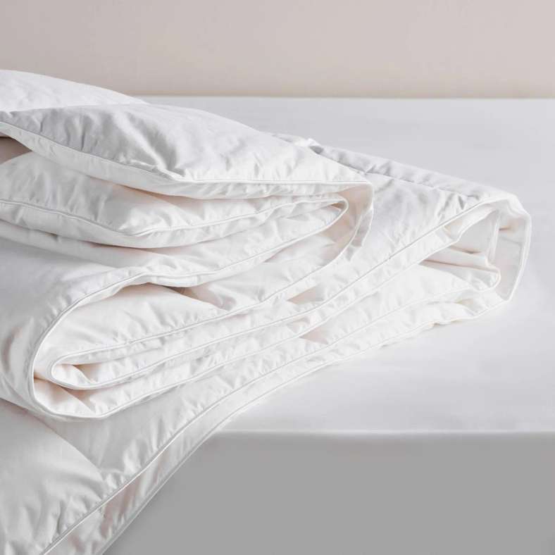 Pan Home Grandeur European Goose Feather Down 10.5 Tog Extra Warm Super King Duvet 260x220cm - White - 122ATO9900738 - Image 5