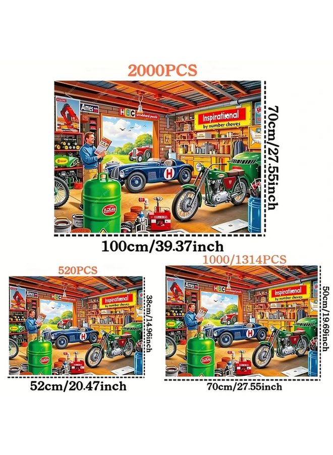 YF3175 Jigsaw Puzzles For Adults 1314 Pieces 27 55x19 69 Inch Durable Cardboard Wall Decor - Image 3