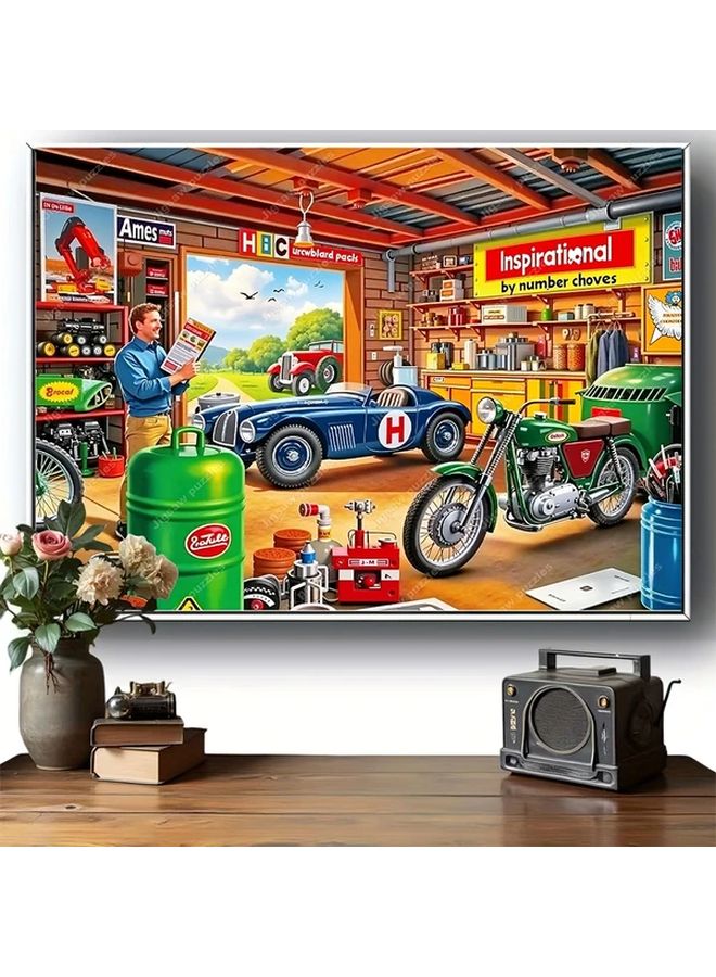 YF3175 Jigsaw Puzzles For Adults 1314 Pieces 27 55x19 69 Inch Durable Cardboard Wall Decor - Image 4