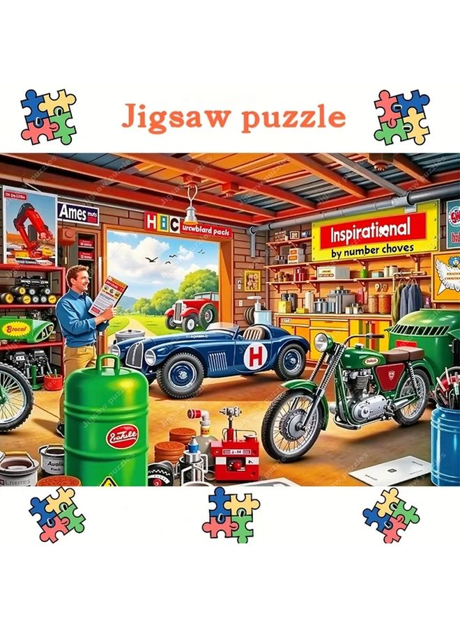 YF3175 Jigsaw Puzzles For Adults 1314 Pieces 27 55x19 69 Inch Durable Cardboard Wall Decor - Image 2