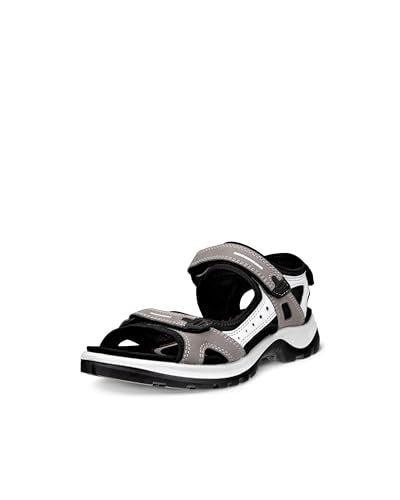ECCO Women's Yucatan outdoor offroad hiking sandal, titanium, 9 M US - Image 1