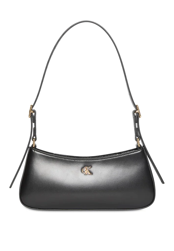 CALVIN KLEIN Logo Detail Zip Through Shoulder Bag