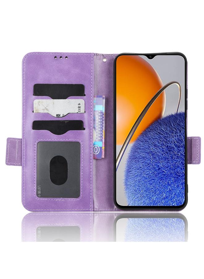 زبون جراب هاتف Huawei nova Y61 مصنوع من الجلد بتصميم مثلث متماثل - Image 4