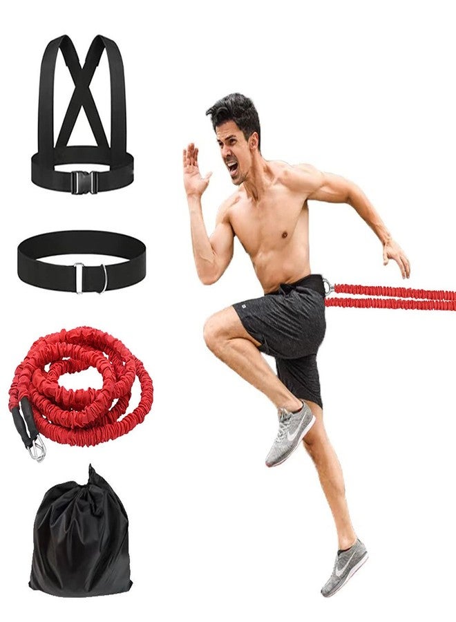 OYINDIZ Resistance Explosive Training Rope Force Improve Power, Agility, Strength Track and Field Football Basketball Volleyball Multi-Directional Fitness Equipment - Image 1
