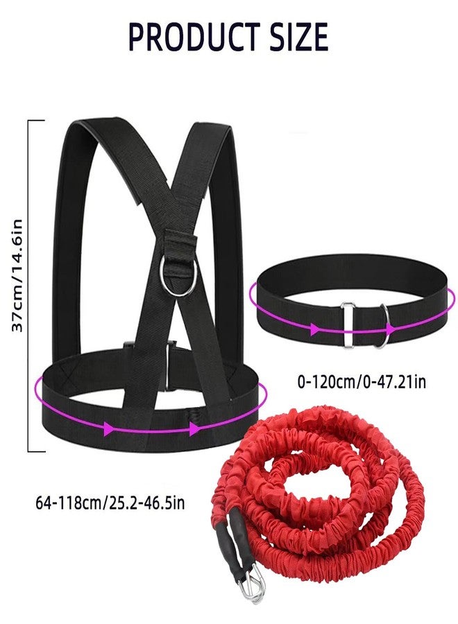 OYINDIZ Resistance Explosive Training Rope Force Improve Power, Agility, Strength Track and Field Football Basketball Volleyball Multi-Directional Fitness Equipment - Image 4