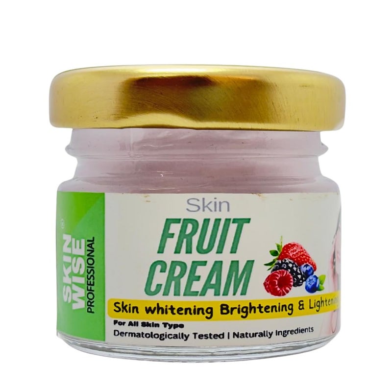 Skin Wise Professional Fruit Cream Skin Whitening Brightening Lightening For All Skin Types Dermatologically Tested Naturally Ingredients 30g