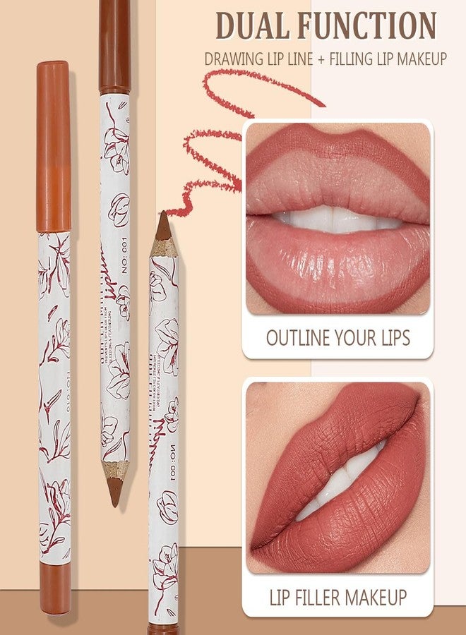 UPIQNG 12 Colors Matte Lip Liner Lipliner Pencil Velvet Lip Liner Slim Lip Pencil Smooth Lipsticks Waterproof Long Lasting Lip Liner Makeup Supplies Lip plumper Cosmetic Set - Image 4